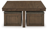 Boardernest Brown Coffee Table and 2 End Tables (Online Special Price) - Ornate Home