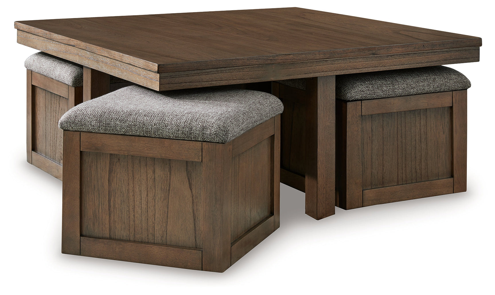 Boardernest Brown Coffee Table and 2 End Tables (Online Special Price) - Ornate Home
