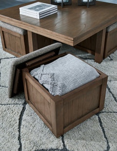Boardernest Brown Coffee Table and 2 End Tables - Ornate Home