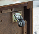 Boardernest Brown Coffee Table w/ 4 Stools (Online Special Price) - Ornate Home