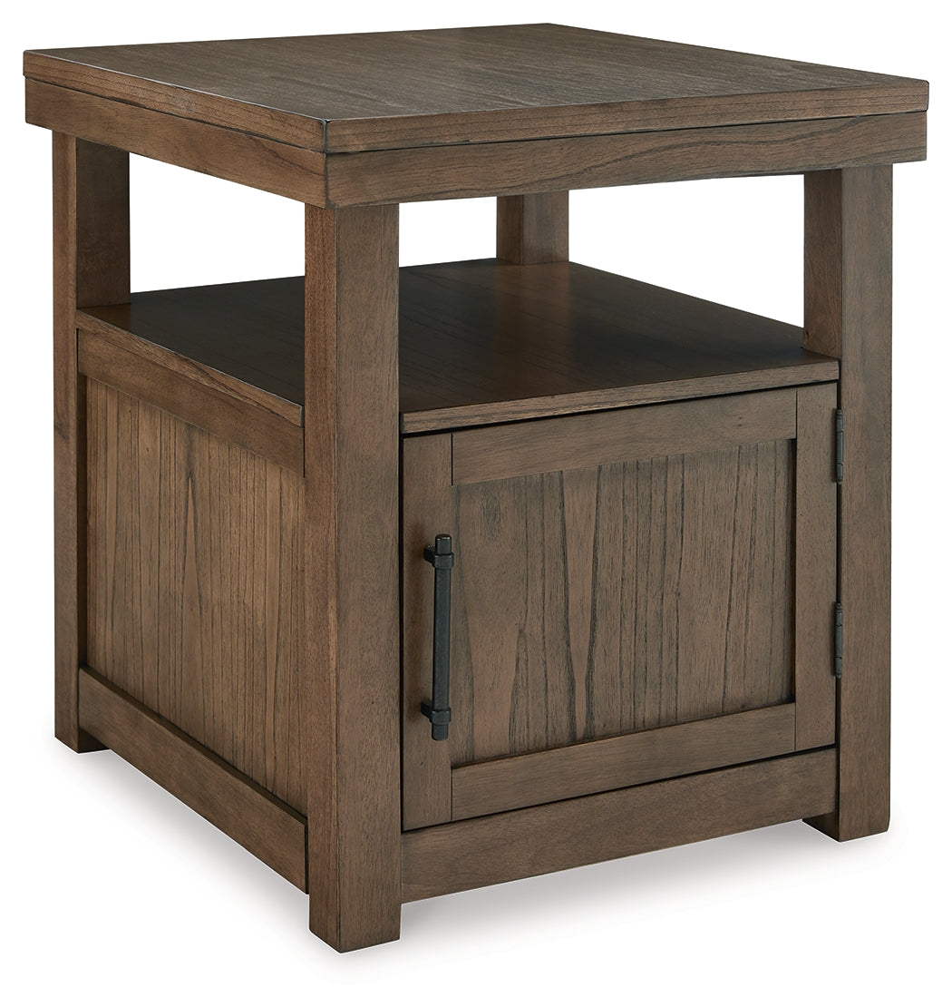 Boardernest Brown End Table (Online Special Price) - Ornate Home