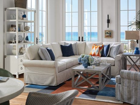 Boardwalk Grey Cocktail Table - Ornate Home