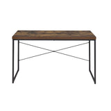 Bob Weathered Oak & Black Desk - Ornate Home