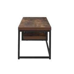 Bob Weathered Oak & Black TV Stand / 50 Inch - Ornate Home