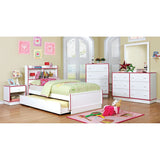 Bobbi Pink/White Nightstand - Ornate Home