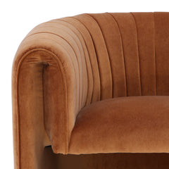 Bobbie Opal Ginger Occasional Chair - Ornate Home