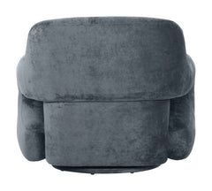Boble Storm Gray Swivel Chair - Ornate Home