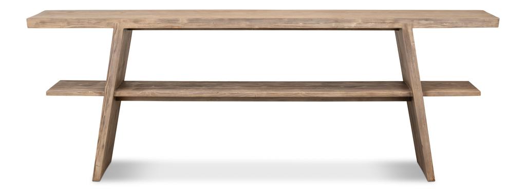 Bodega Vineyards Tan Console Table - Ornate Home