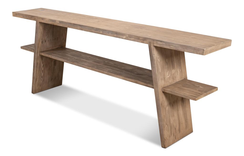 Bodega Vineyards Tan Console Table - Ornate Home