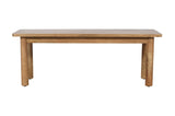 Bodhi Golden/Auburn Rect. Dining Table, Bench & w/ 4 Wilson Chair - Ornate Home