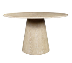 Bodhi Linen/Natural Bonn Dining Table w/ 4 Gwen Chair - Ornate Home
