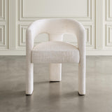 Bodhi Linen/Natural Bonn Dining Table w/ 4 Gwen Chair - Ornate Home