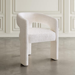 Bodhi Linen/Natural Bonn Dining Table w/ 4 Gwen Chair - Ornate Home