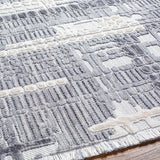 Bodhi Textured Saxony Rug with Fringes - Clearance - Ornate Home