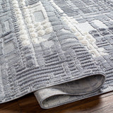 Bodhi Textured Saxony Rug with Fringes - Clearance - Ornate Home