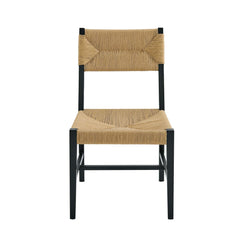 Bodie Black/Natural Wood Dining Chair - Ornate Home