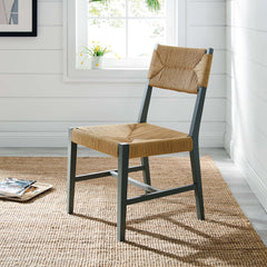 Bodie Light Gray/Natural Wood Dining Chair - Ornate Home