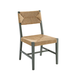 Bodie Light Gray/Natural Wood Dining Chair (Set of 2) - Ornate Home