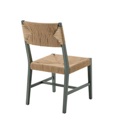Bodie Light Gray/Natural Wood Dining Chair (Set of 2) - Ornate Home
