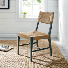 Bodie Light Gray/Natural Wood Dining Chair (Set of 2) - Ornate Home