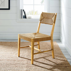 Bodie Natural Wood Dining Chair - Ornate Home