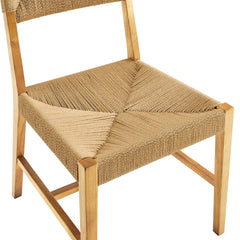 Bodie Natural Wood Dining Chair - Ornate Home