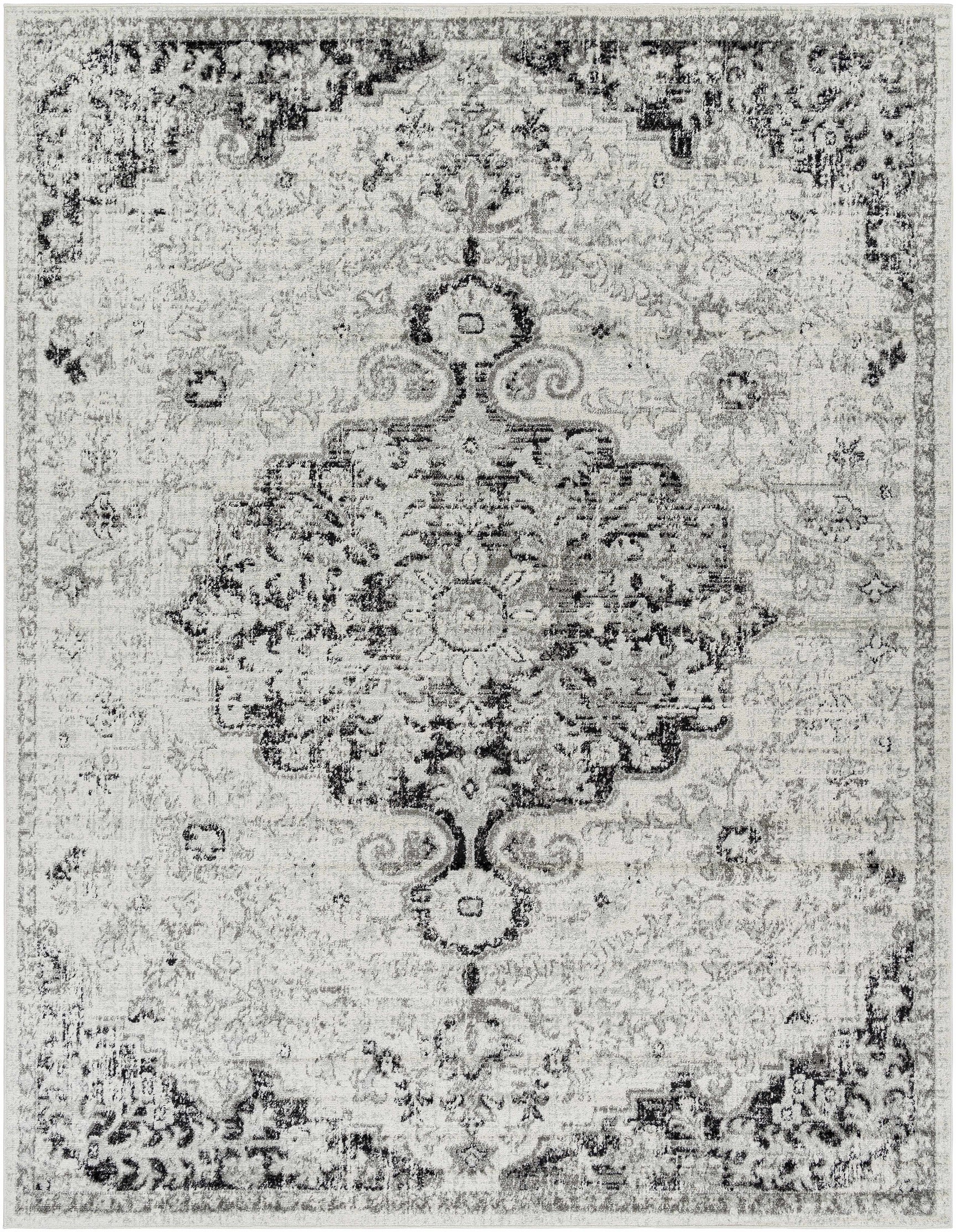 Bodrum Gray Area Rug - Ornate Home