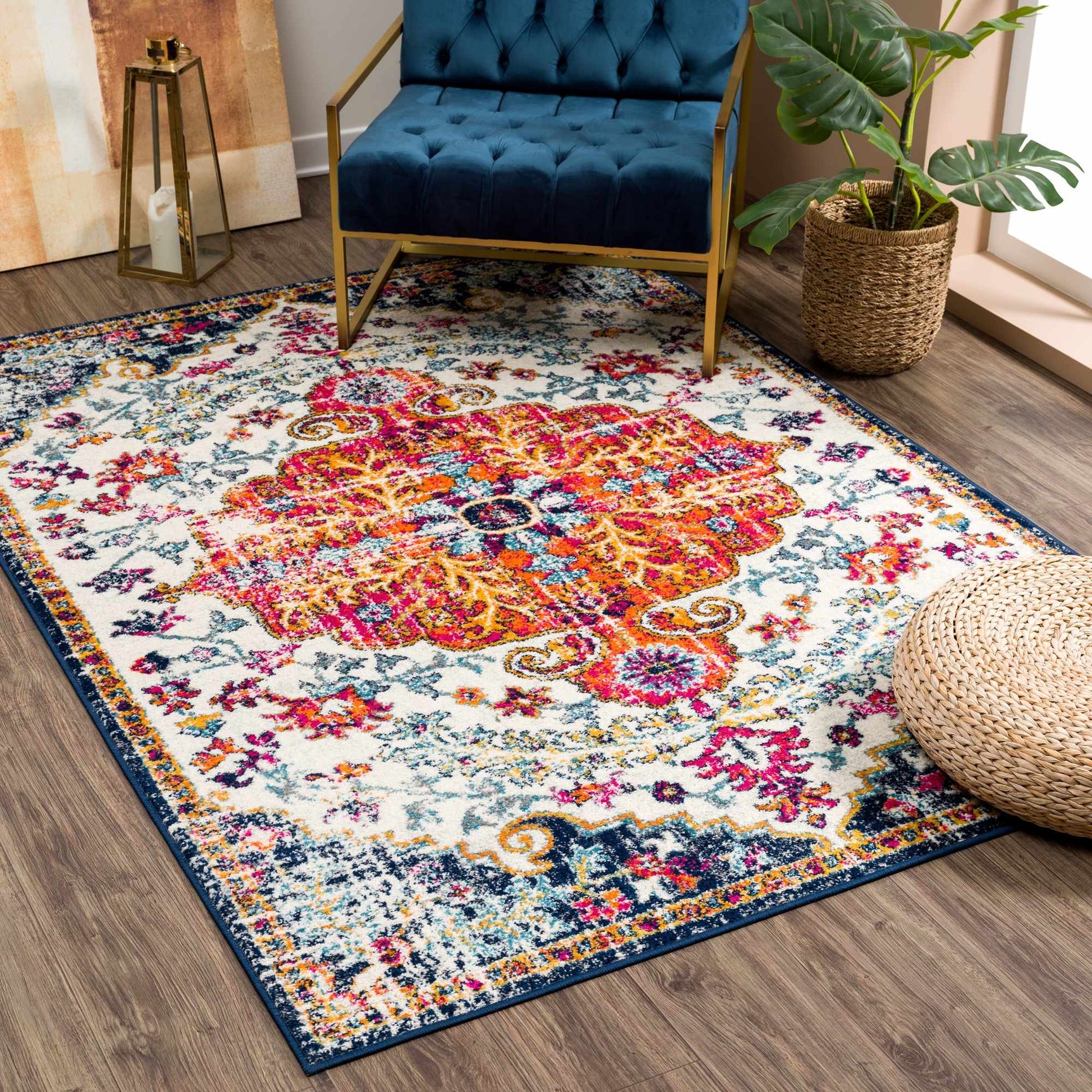 Bodrum Lite Colorful Rug - Clearance - Ornate Home