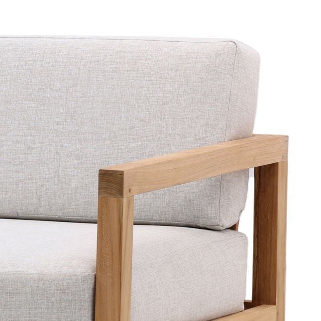 Boe Light Gray Outdoor Sofa - Ornate Home