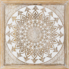 Boerne Traditional Pattern Wooden Wall Art Decor - Clearance - Ornate Home
