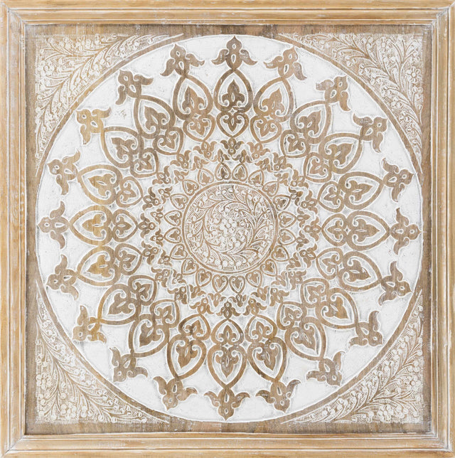 Boerne Traditional Pattern Wooden Wall Art Decor - Clearance - Ornate Home