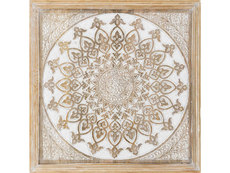 Boerne Traditional Pattern Wooden Wall Art Decor - Ornate Home