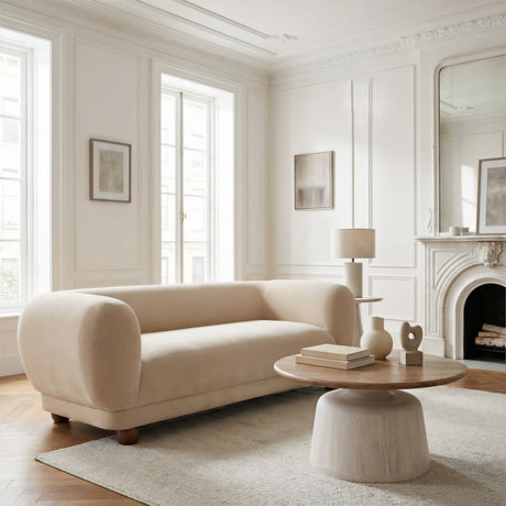 Boet Taupe Loveseat - Ornate Home