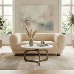 Boet Taupe Loveseat - Ornate Home