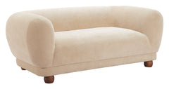 Boet Taupe Loveseat - Ornate Home