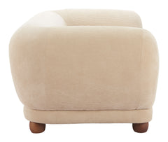 Boet Taupe Loveseat - Ornate Home