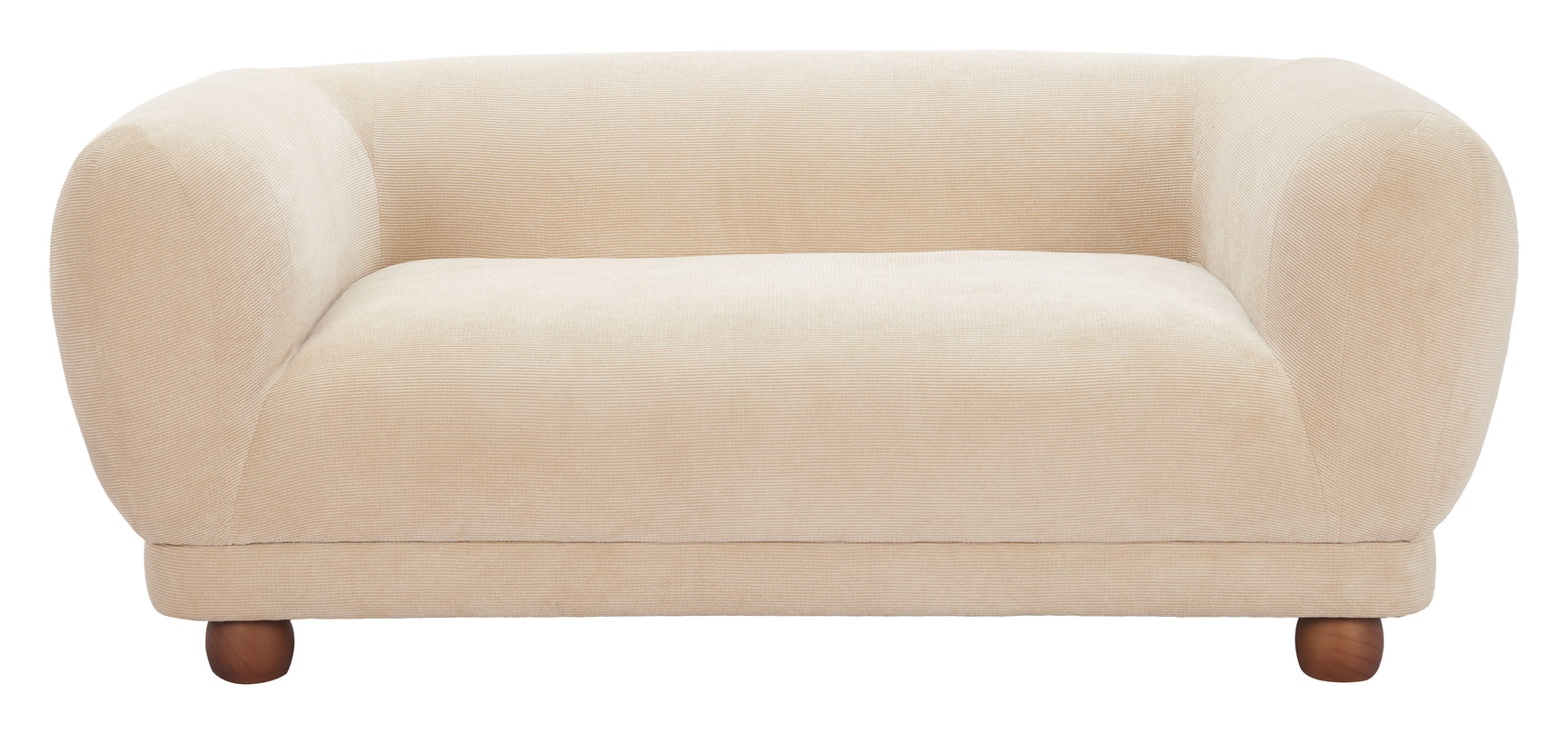 Boet Taupe Loveseat - Ornate Home