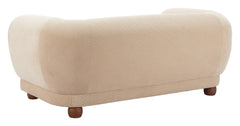 Boet Taupe Loveseat - Ornate Home
