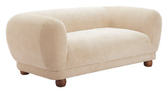 Boet Taupe Loveseat - Ornate Home
