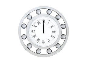 Boffa Mirrored Wall Clock - Ornate Home
