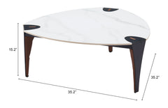 Bogey Multicolor Coffee Table - Ornate Home