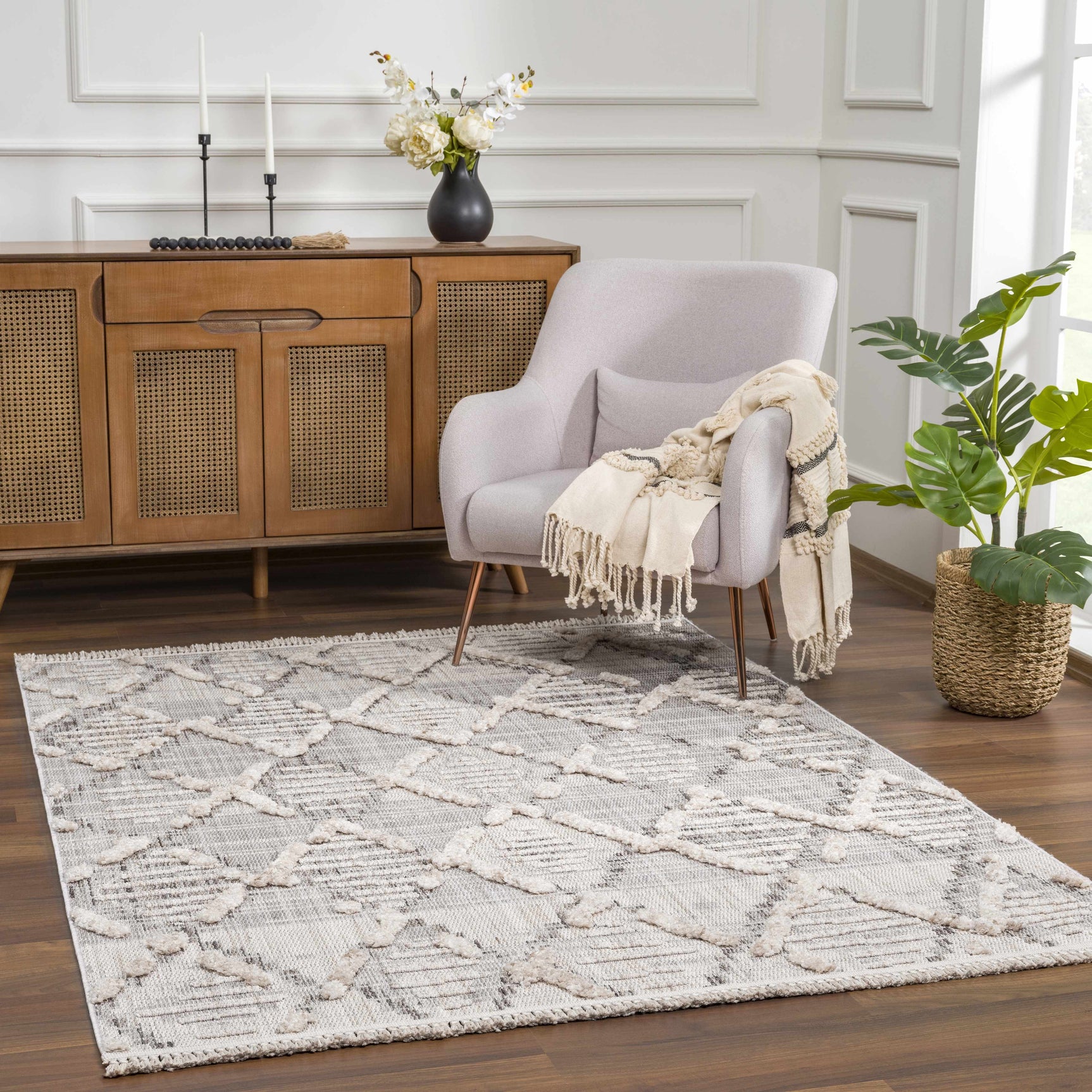 Bogtong High-Low Rustic Rug - Ornate Home