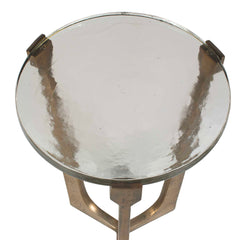 Bohdi Brass Outdoor Accent Table - Ornate Home