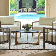 Bohdi Brass Outdoor Coffee Table - Ornate Home