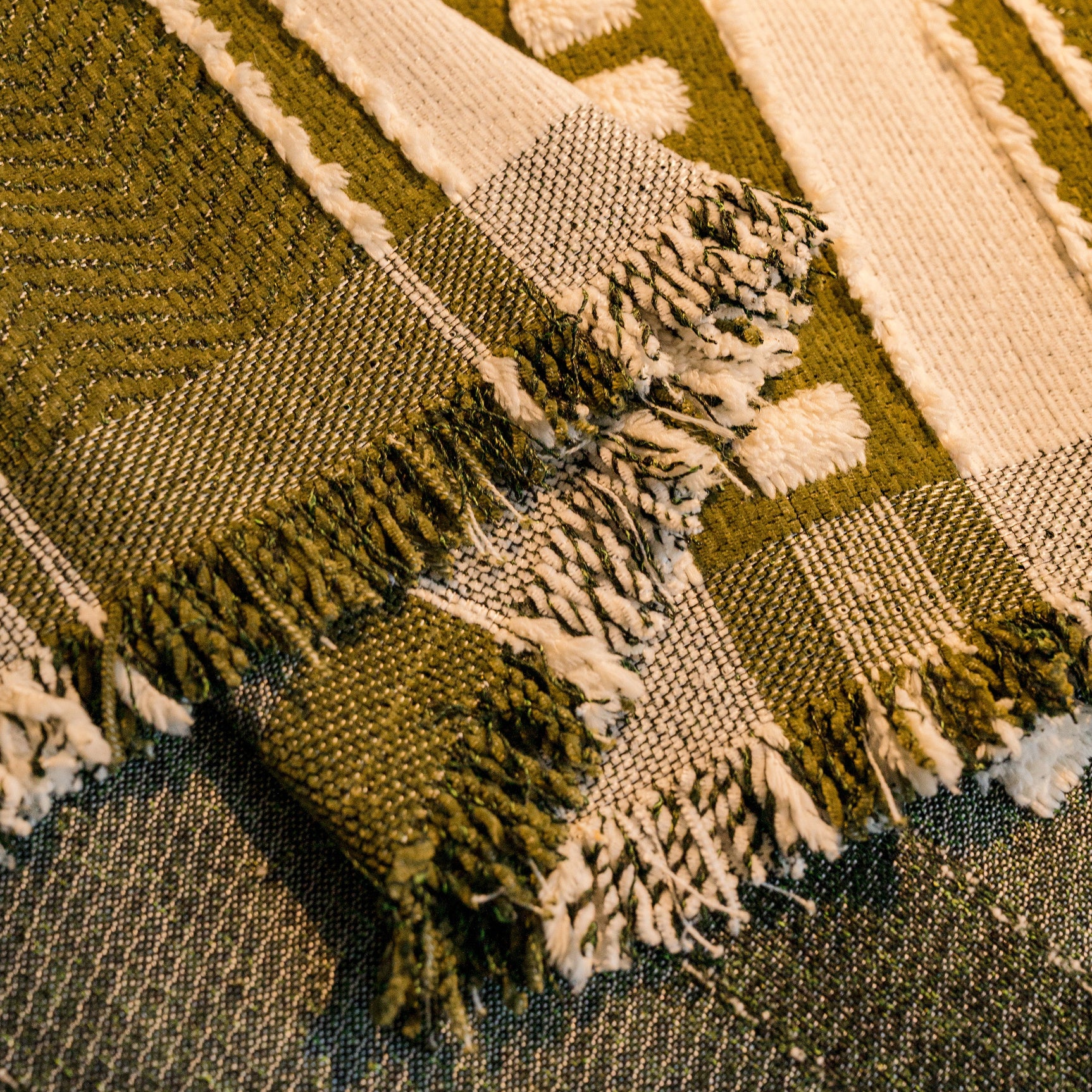 Bohemian Striped Sofa Cover, Decor Woven Throw for Couch, Loveseat, or Sectional - Ornate Home