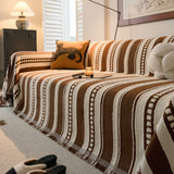Bohemian Striped Sofa Cover, Decor Woven Throw for Couch, Loveseat, or Sectional - Ornate Home