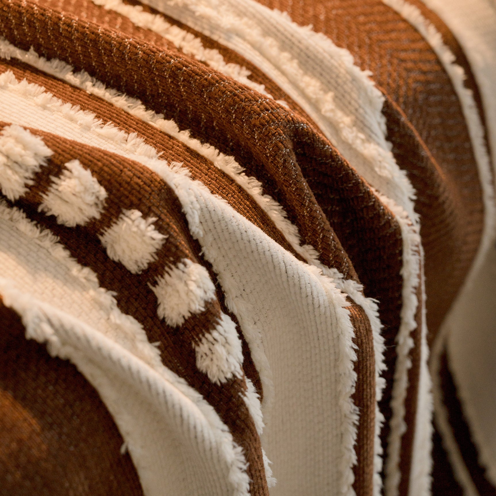 Bohemian Striped Sofa Cover, Decor Woven Throw for Couch, Loveseat, or Sectional - Ornate Home