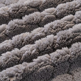 Boho 3D Geometric Throw Blanket for Couch, Luxurious Velvety Plush Fleece Sofa Cover - Ornate Home