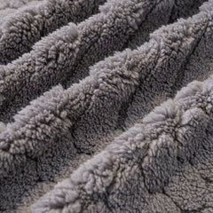 Boho 3D Geometric Throw Blanket for Couch, Luxurious Velvety Plush Fleece Sofa Cover - Ornate Home