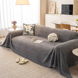 Boho 3D Geometric Throw Blanket for Couch, Luxurious Velvety Plush Fleece Sofa Cover - Ornate Home